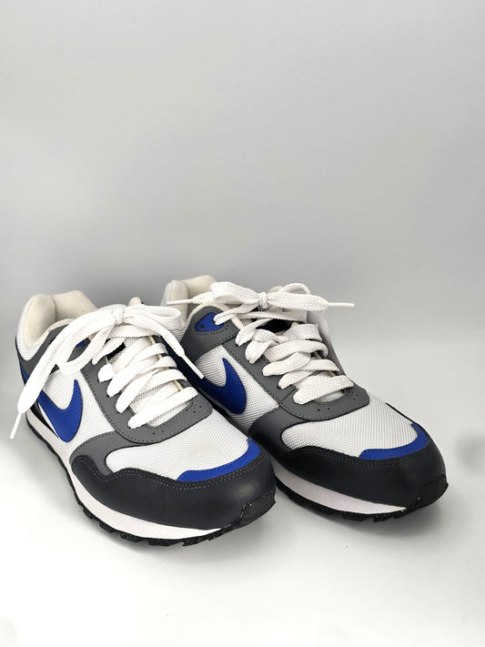 NIKE Herren Sneaker Weiß Blau – Running Schuhe Retro Style (Gr.42)