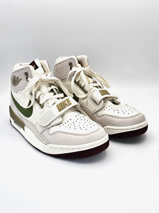 NIKE AIR JORDAN  Sneaker Weiß/Grün (Größe 41)