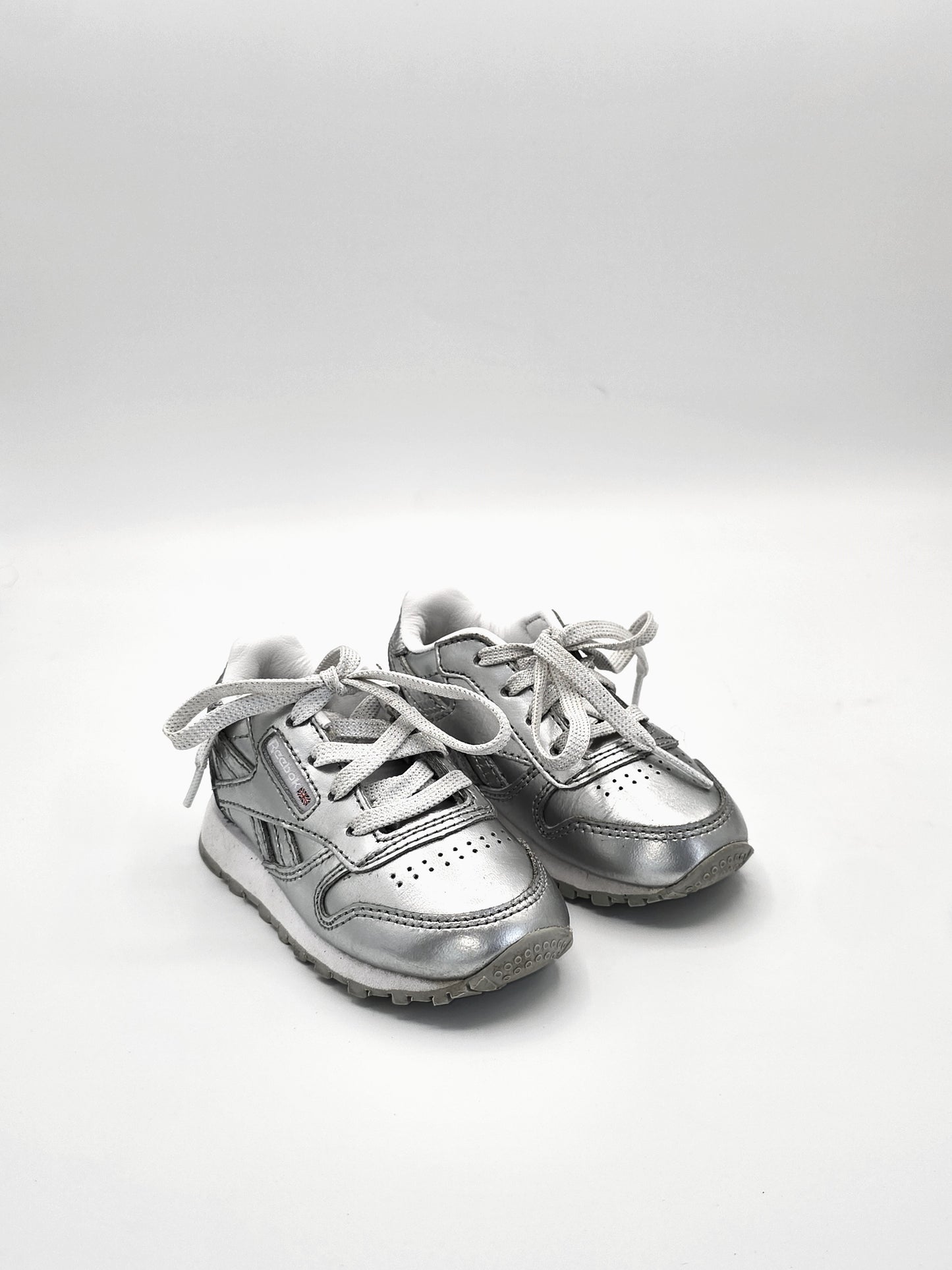 REEBOK Kinder Sneaker Silber (Größe 21)