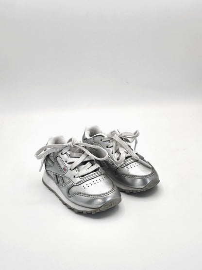 REEBOK Kinder Sneaker Silber (Größe 21)