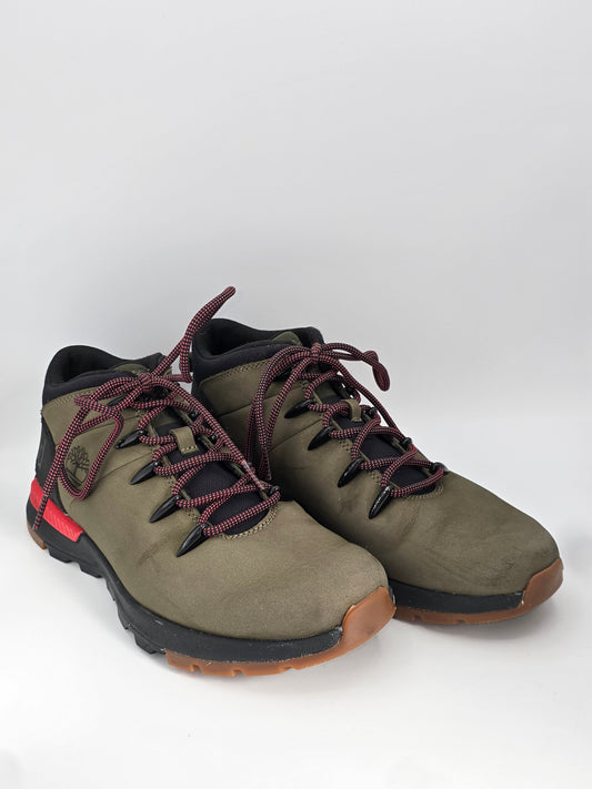 TIMBERLAND Herren Outdoor Sneaker Braun – Hiking Schuhe Leder (Gr.42)