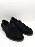 XP SED Loafer Schwarz Echtleder – Elegante Herren Slipper (Gr. 46)